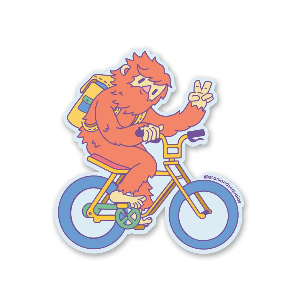 Image of Biking Bigfoot