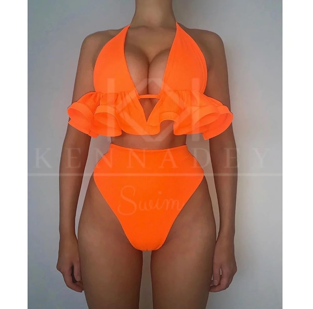 Image of Maldives Bikini (high waist, high cut bottoms)