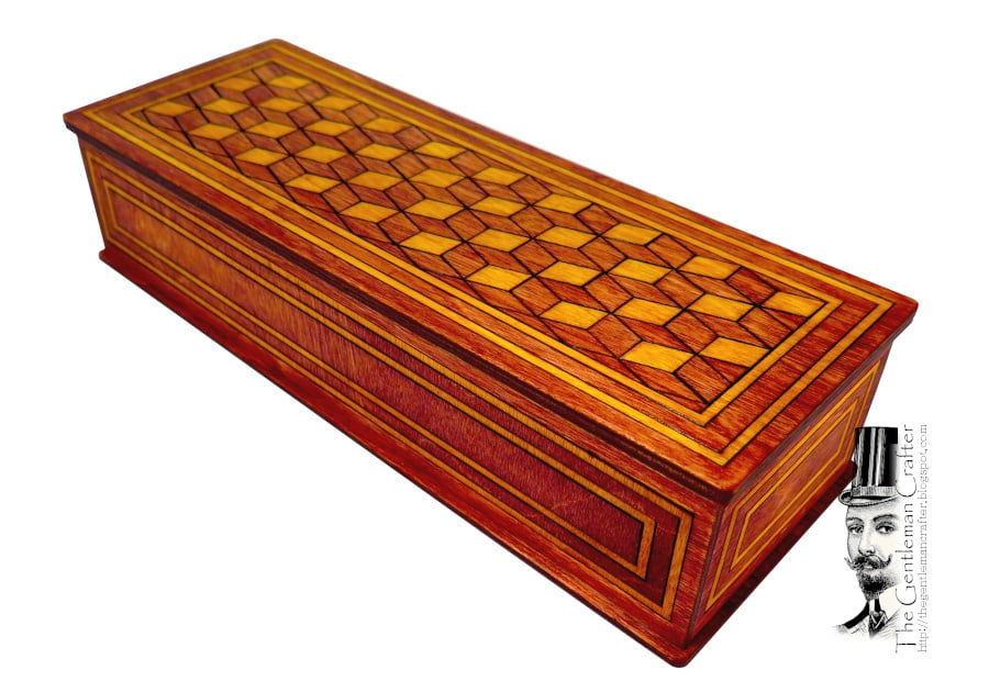 Image of Marquetry Box- Falling Boxes Kit
