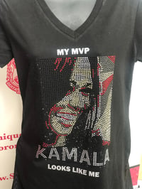 Image 2 of Kamala Harris T-Shirt (MY MVP LOOKS LIKE ME)