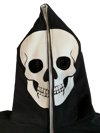 BLACK SKELETON FULL-ZIP HOODIE