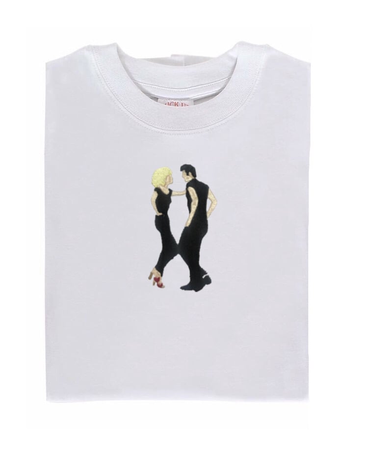 Image of Camiseta bordada Grease