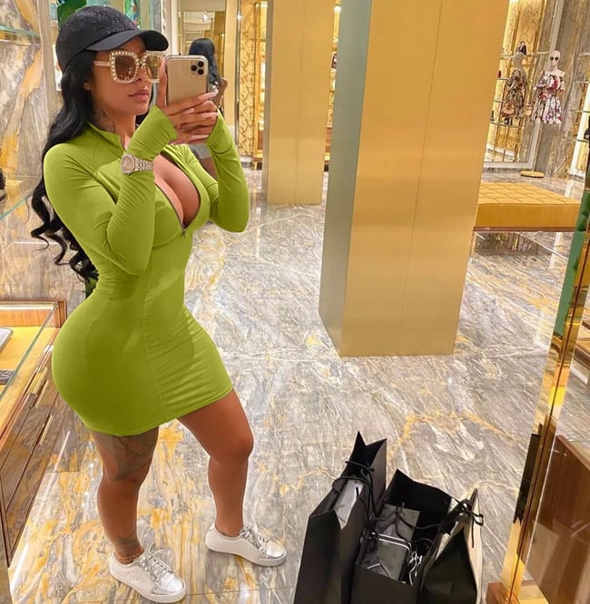 Long sleeve bodycon dress 