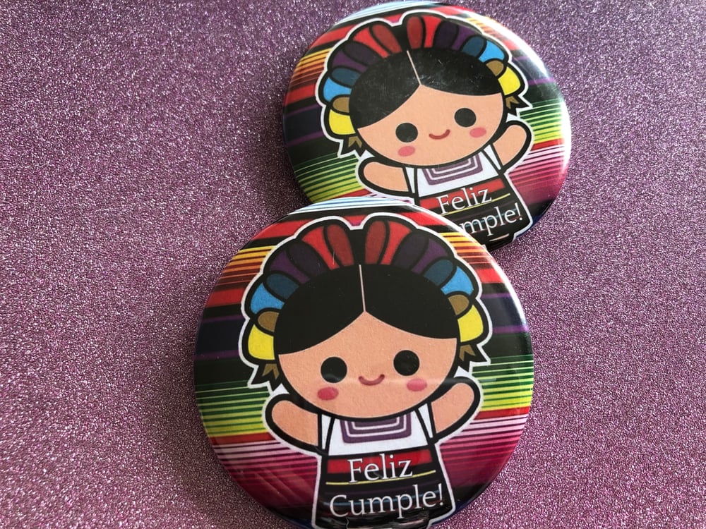 New! Maria Muñeca Button