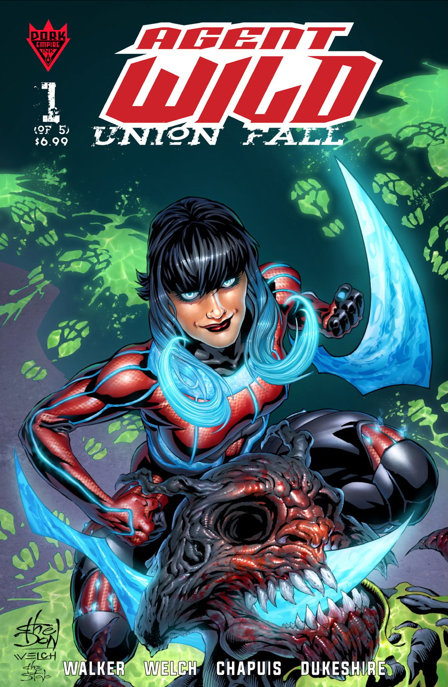 Image of AGENT WILD: Union Fall #1 (of 5) CVR (A) by Don Walker