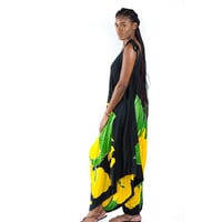 Image 1 of Jamaica hibiscus jumpsuit (black)