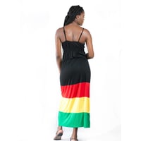 Image 3 of Just like reggae maxi dress 