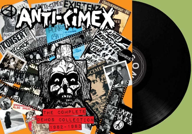 Image of Anti Cimex - "THE COMPLETE DEMOS COLLECTION 82-83" Lp