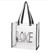 Clear Logo tote 