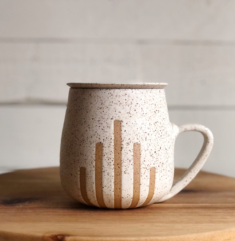 Image of Sunrise Mug and Tea Strainer Set