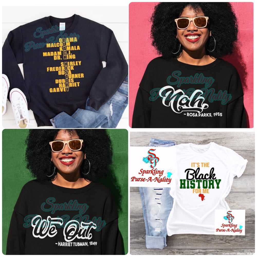 Image of Black History Shirts