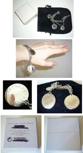 Image of Stella McCartney Disc Embellished Charm Bracelet