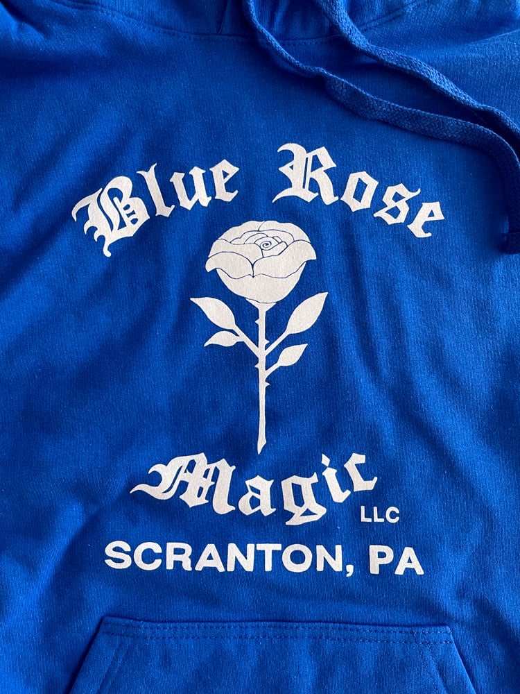 Blue Rose Magic Hoodie