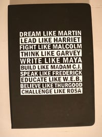 Dream Like Martin Graphic Black Journal