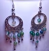 Dangly Aventurine Sphere Earrings