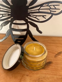 Image 1 of Beeswax Candle - Glass Jar 