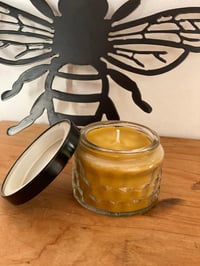 Image 2 of Beeswax Candle - Glass Jar 