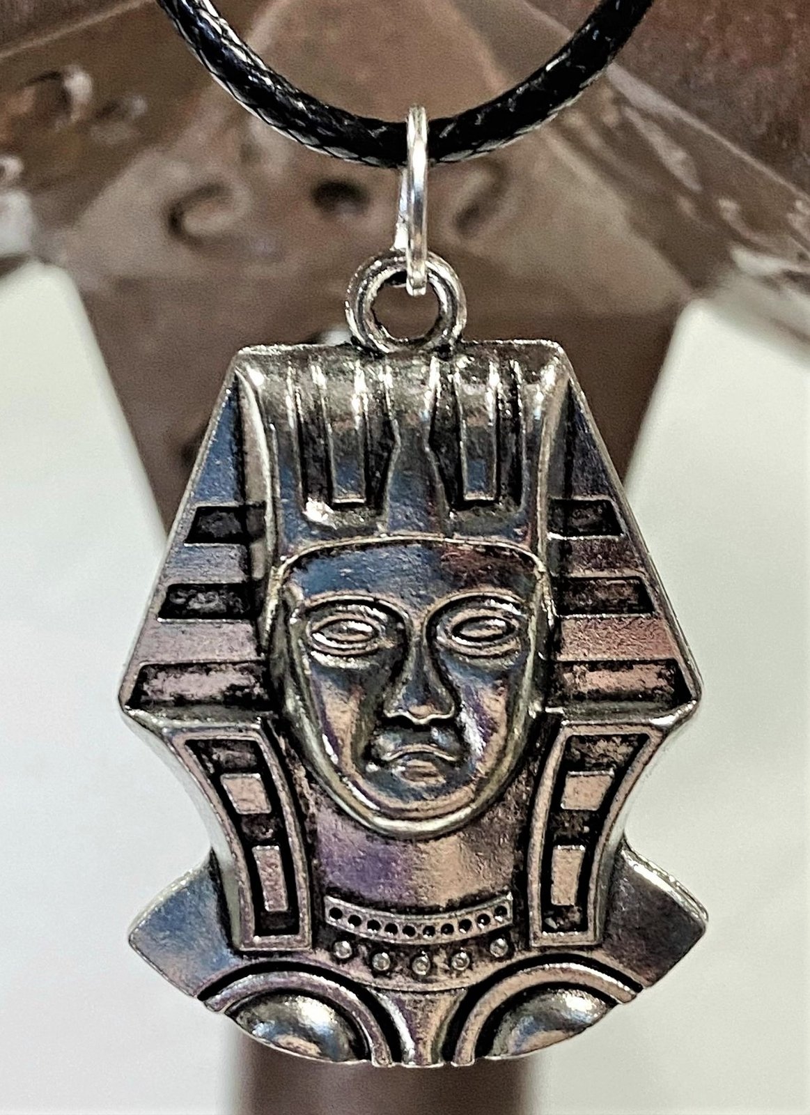 Silver egyptian online necklace