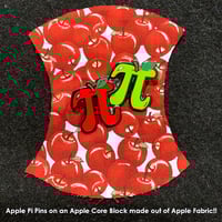 Image 3 of Apple Pi Enamel Pin