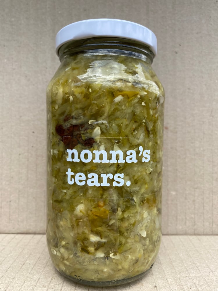 Image of ginger & star anise pickle relish. 500ml