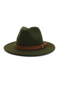 Image 1 of Wide Brim Fedora