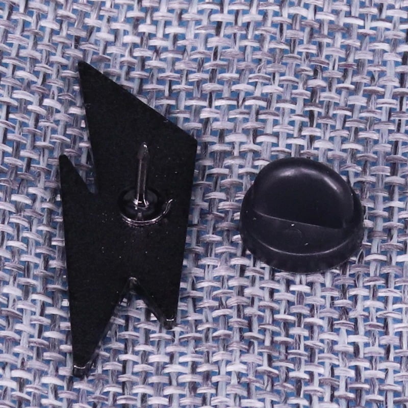 Lightning Bolt Badge Red/Blue