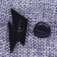 Image 3 of Lightning Bolt Badge Red/Blue