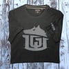 GAME-WORN T-Shirt G-W Print Charcoal Black/Grey
