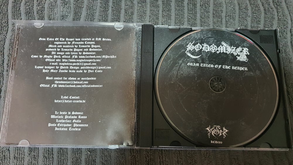 SODOMIZER - GRIM TALES OF THE REAOER CD