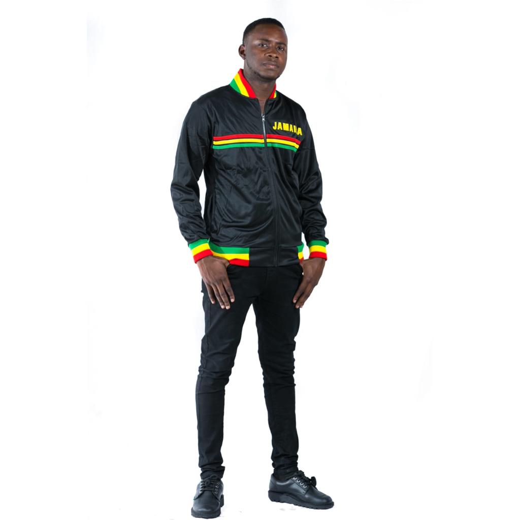 Rasta Reggae Kids Boys Cool Jacket Jamaica Flag Africa Sweater Sportssuit
