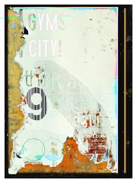 Image of Urban Scrawls Abstract Art - My City
