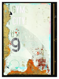 Image 1 of Urban Scrawls Abstract Art - My City