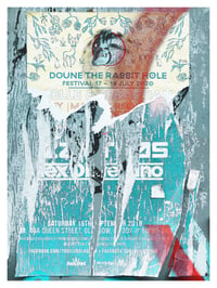 Image 1 of Urban Scrawls Abstract Art - Doune The Rabbit Hole