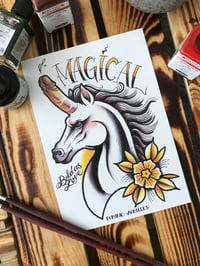 Print "Magical Unicorn"