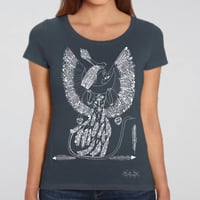 Image 4 of T-shirt Femme Coton Bio *Goddess Isis*