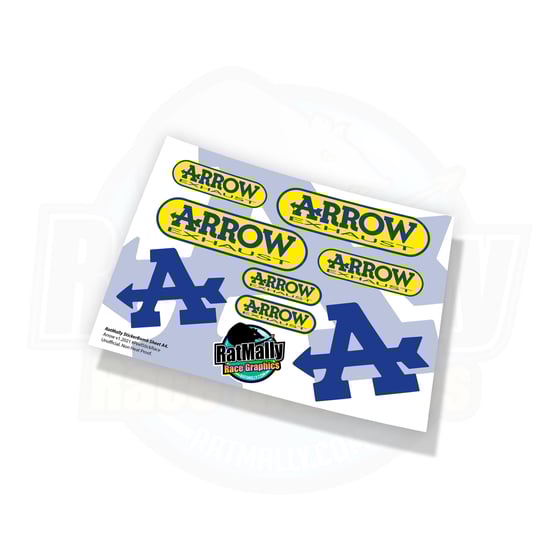 Image of StickerBomb sheet. Exhausts.