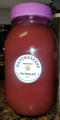 Image 1 of Elderberry Sea Moss Gel 32 oz