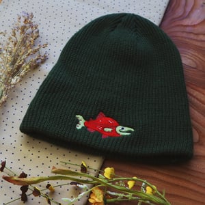 salmon *standard* knit hat (CM)