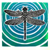 Dragonfly (Linocut Print, 2021)