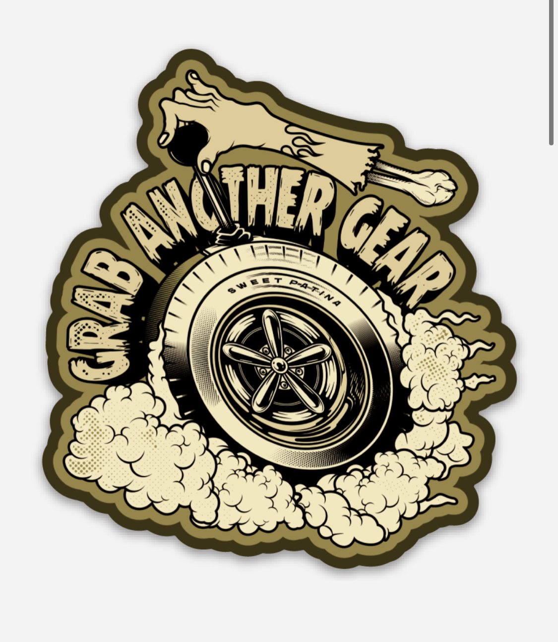 Image of Grab Another Gear Sticker 