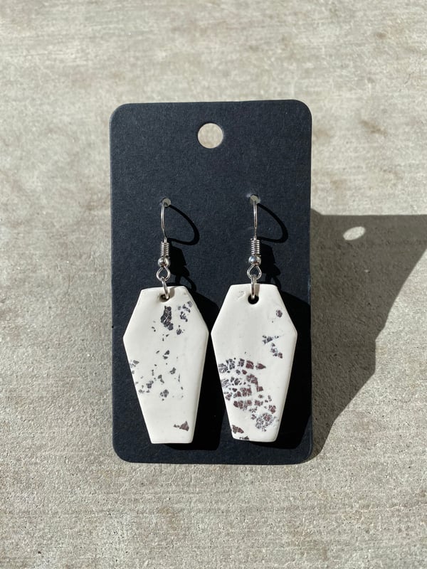 Image of Coffin Earrings 