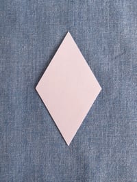 Image 1 of Papskabelon rombe - ligebenede 60 grader