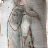 Zeichnung auf Schale Fledermaus II
