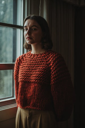 Image of Knitting Pattern - Trefann Sweater