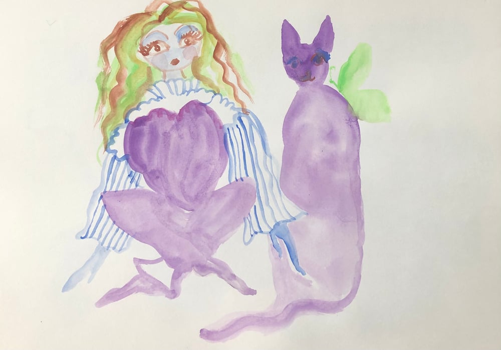 Image of Various Paintings on Paper