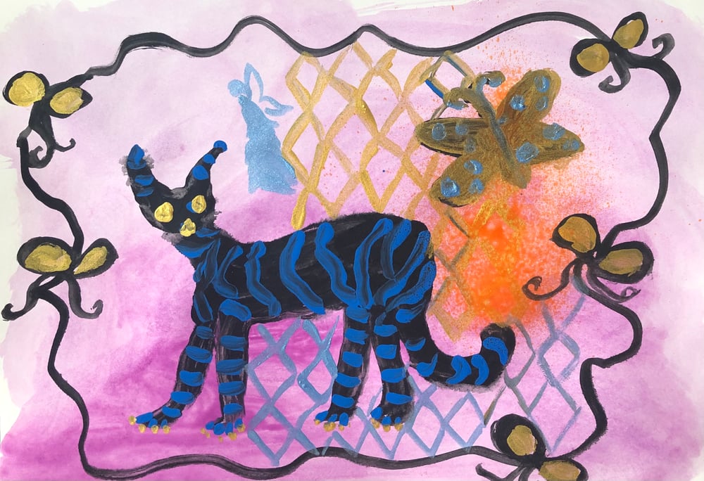 Image of Various Paintings on Paper