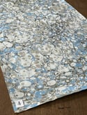 Shades Of Blue Collection Marbled Paper I 1/2 sheets