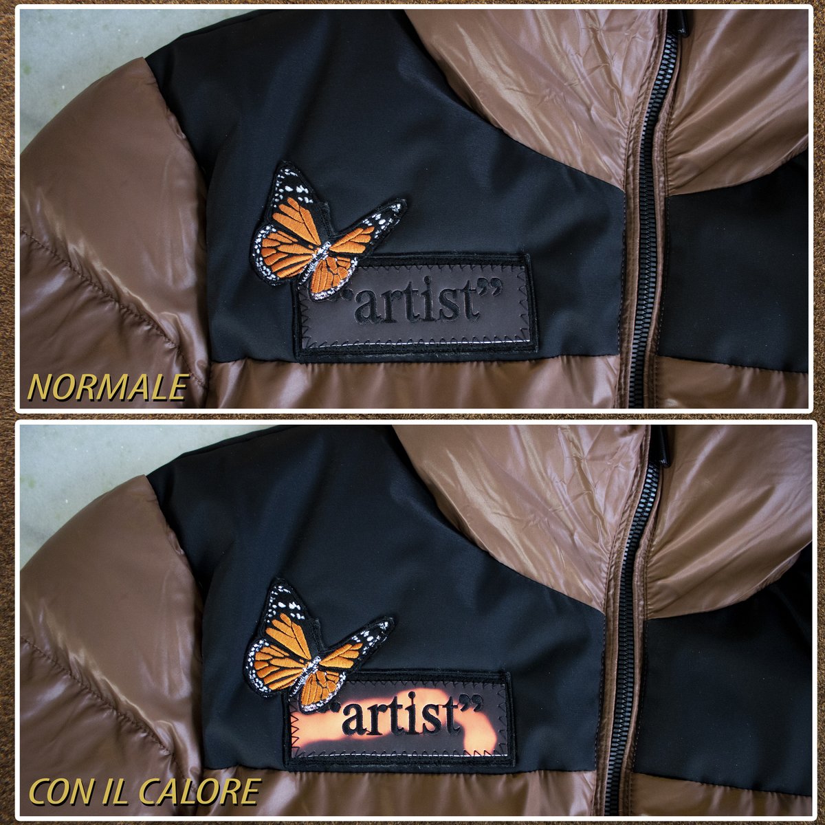 Image of BUTTERFLY PUFFY JACKET