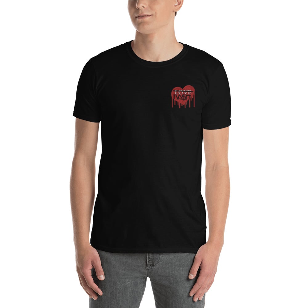 Image of LOVEKASH PATXHED T SHIRT