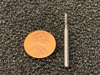 Image 2 of Carbide 1.5mm end mill cutting bit with 1/8” shank
